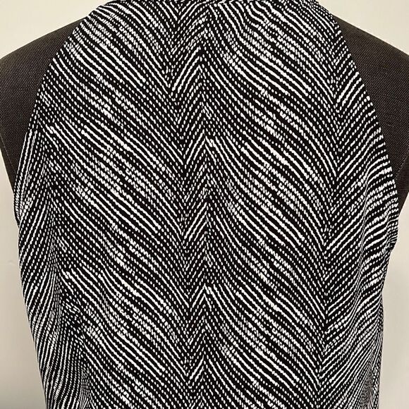 Worthington Women's Black Halter Neck Hidden Button Layered Blouse Size Small - Picture 7 of 10